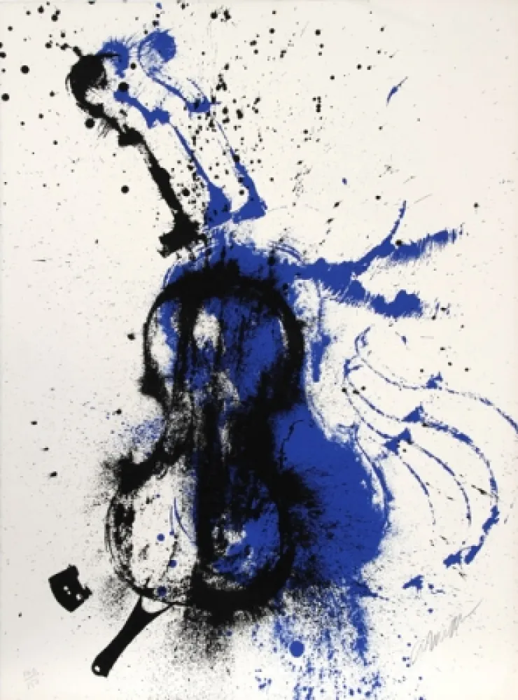 Zeefdruk Arman - Crossfire