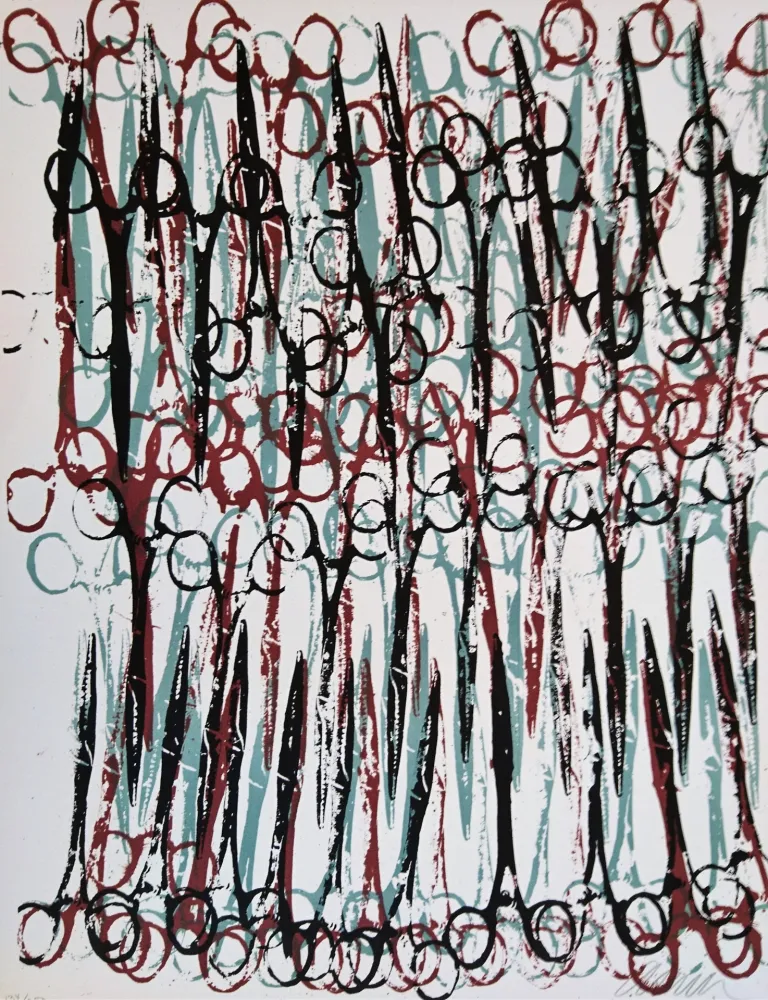 Lithografie Arman - Gothic