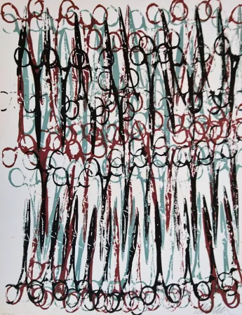 Lithografie Arman - Gothic