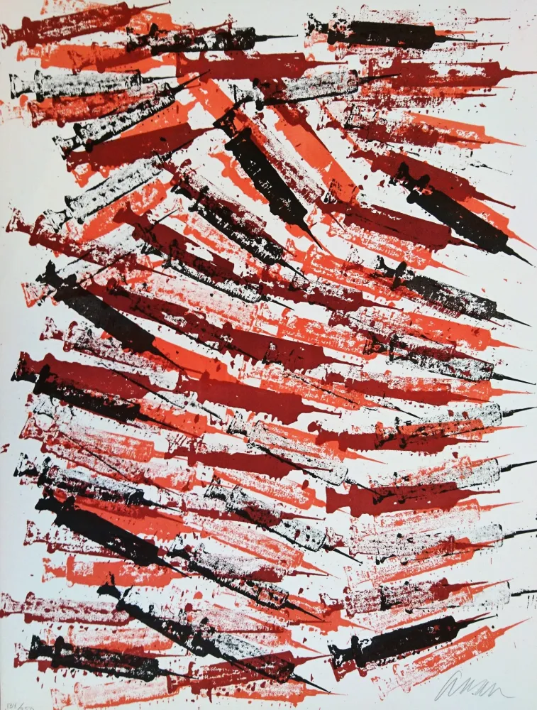 Lithografie Arman - Hypored