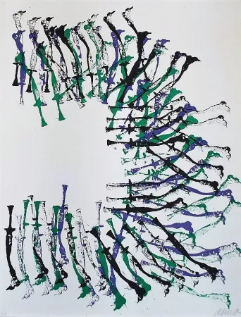 Lithografie Arman - Imenoteeth