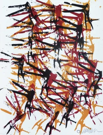 Lithografie Arman - Inside story