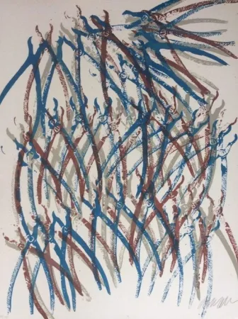 Lithografie Arman - JAWS