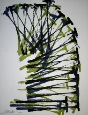 Lithografie Arman - Marteaux