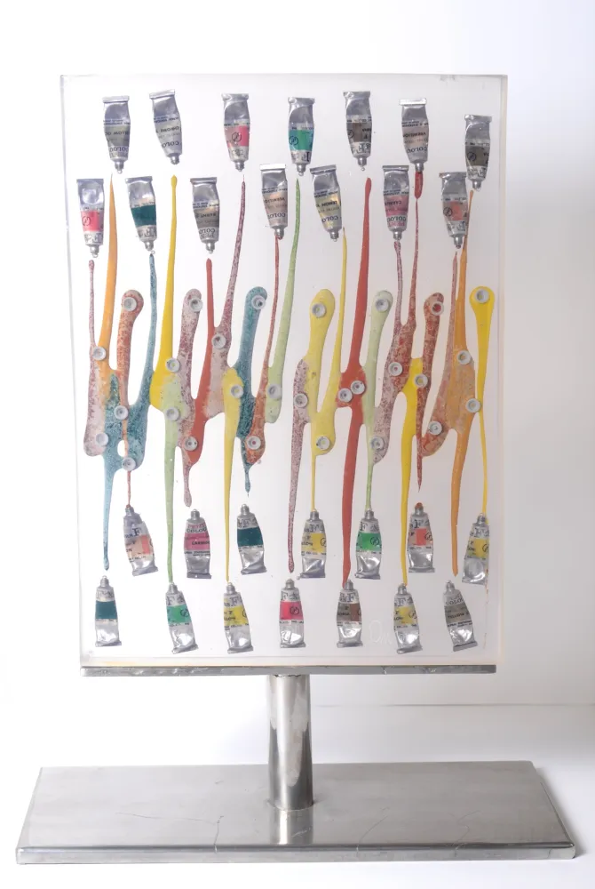 Geen Techniek Arman - Paint Tubes, circa 1967 - Hand-signed