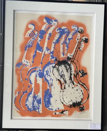 Zeefdruk Arman - Parade