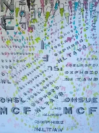 Lithografie Arman - Pour Allergancirca (1995)