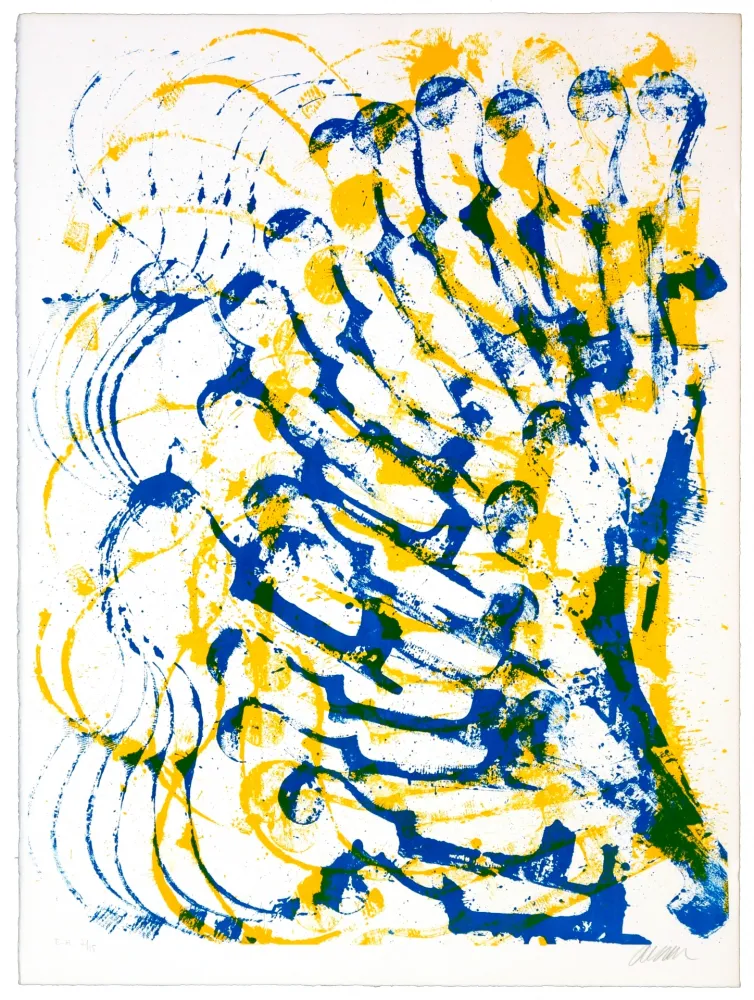 Lithografie Arman - Sans titre