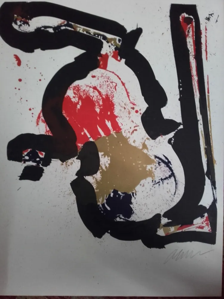 Lithografie Arman - Sans titre