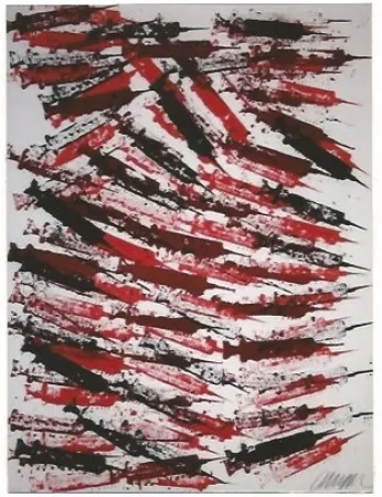 Lithografie Arman - Seringues