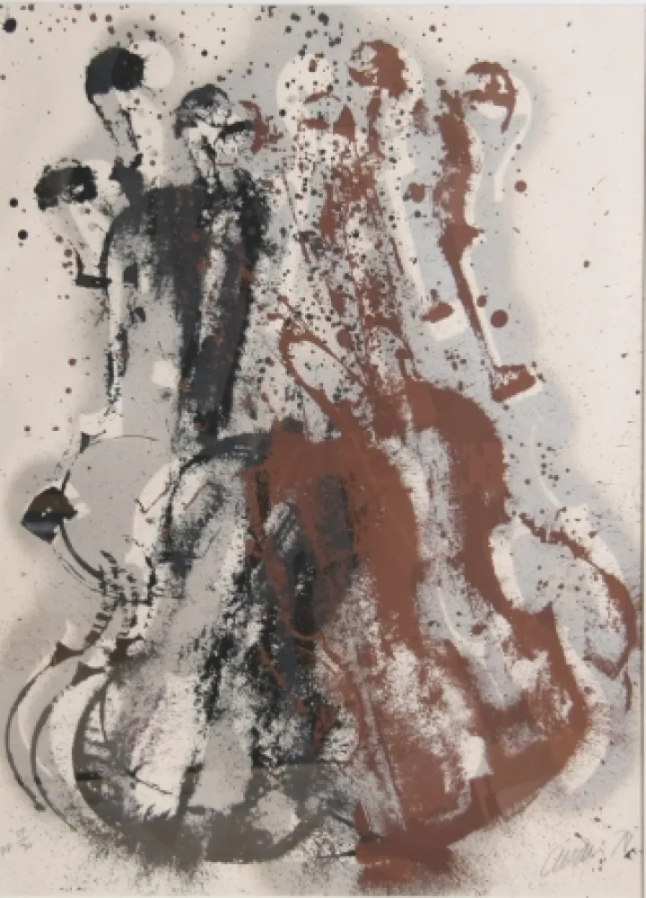 Zeefdruk Arman - Shapely