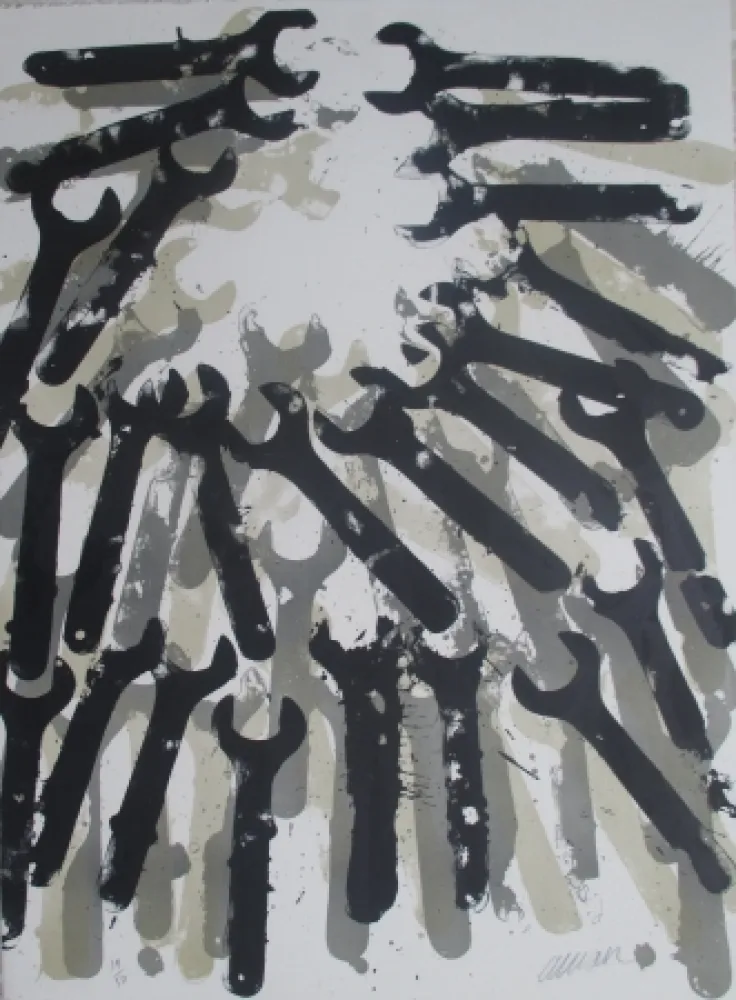 Lithografie Arman - Tools 1