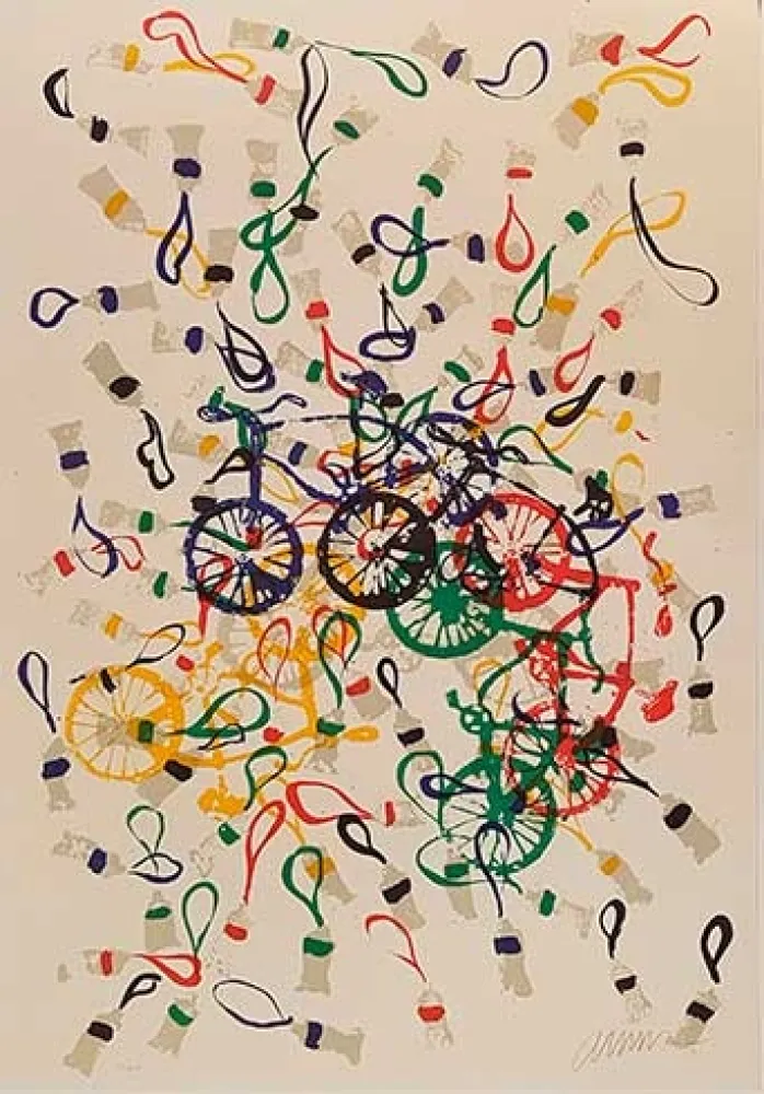 Lithografie Arman - Untitled