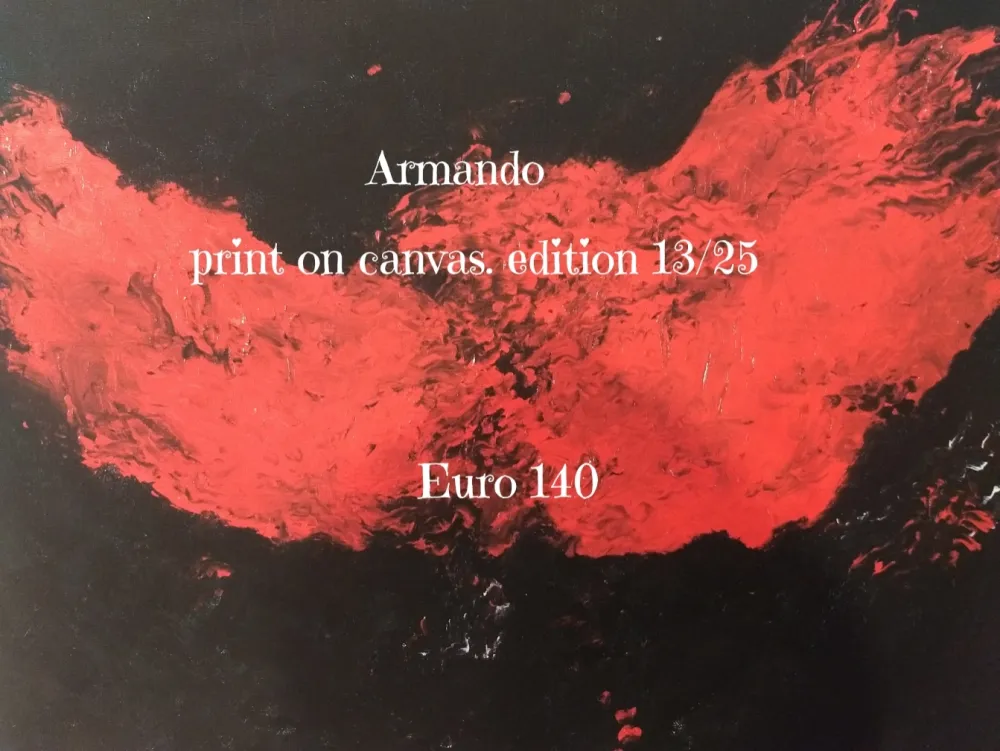 Lithografie Armando - Print on cavas