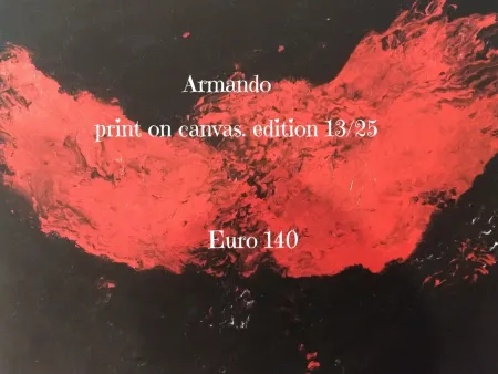 Lithografie Armando - Print on cavas