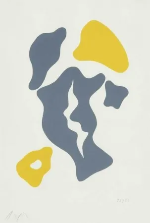 Lithografie Arp - Ceuillette