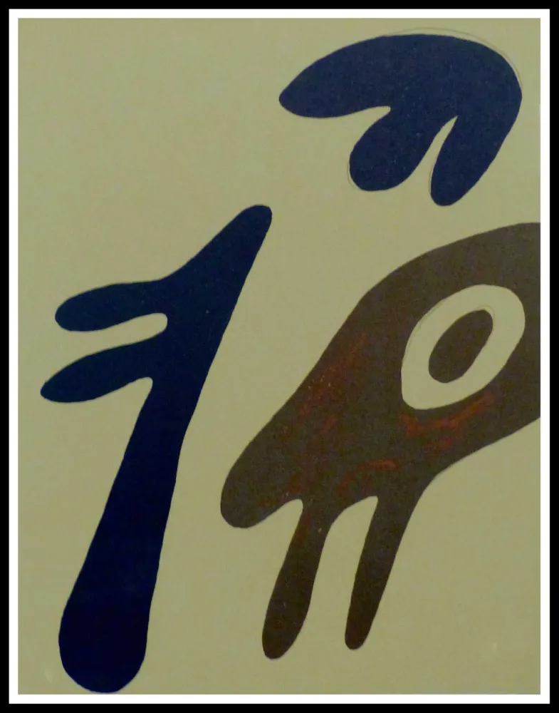 Lithografie Arp - COMPOSITION 