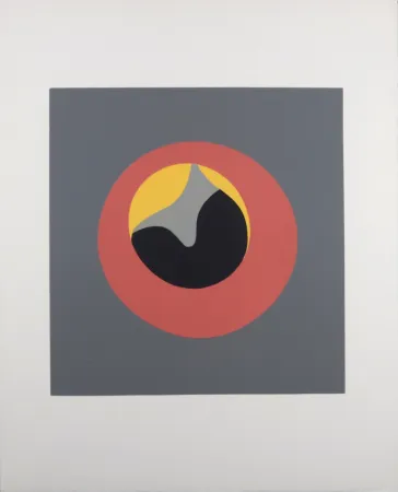 Houtsnede Arp - Composition (D)