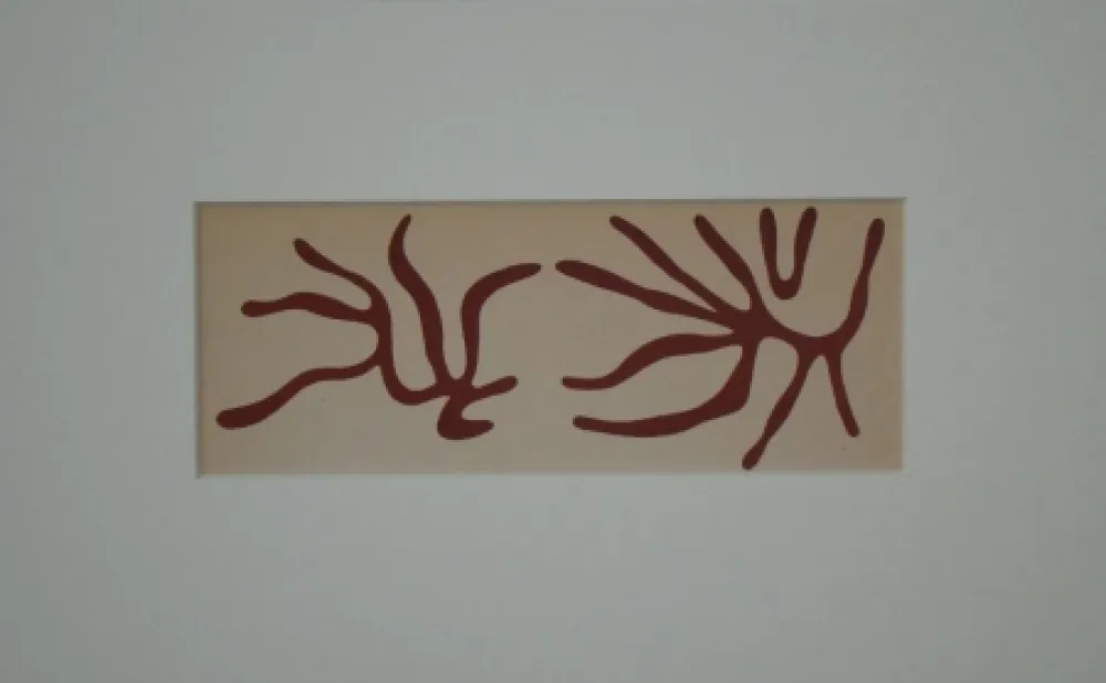 Lithografie Arp - Constellation