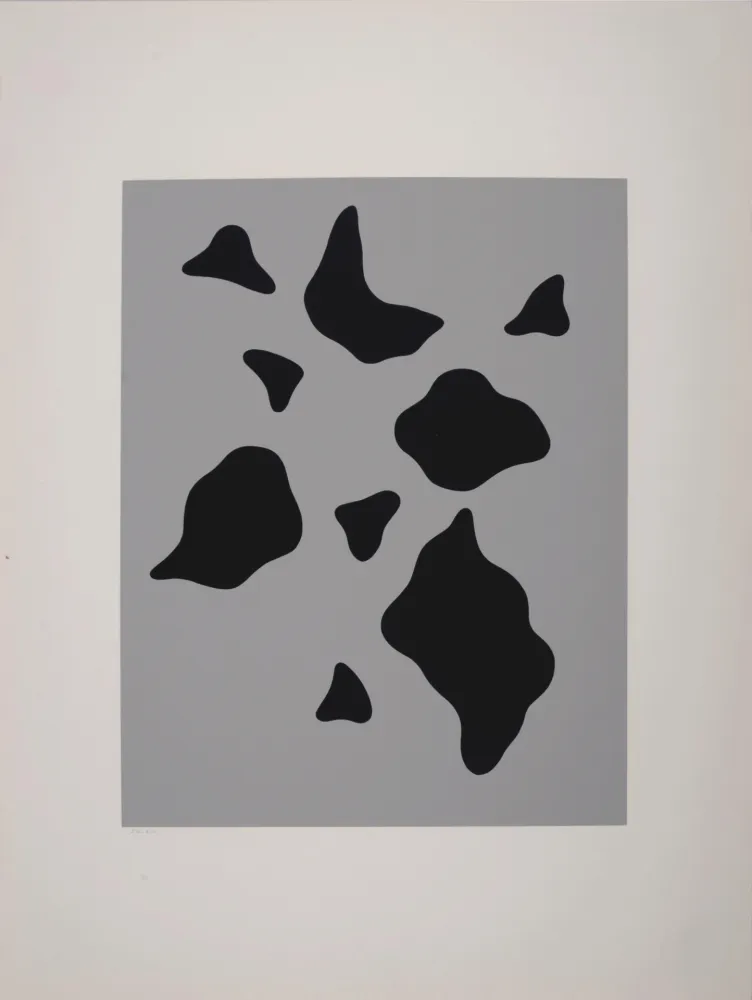 Zeefdruk Arp - Constellation 