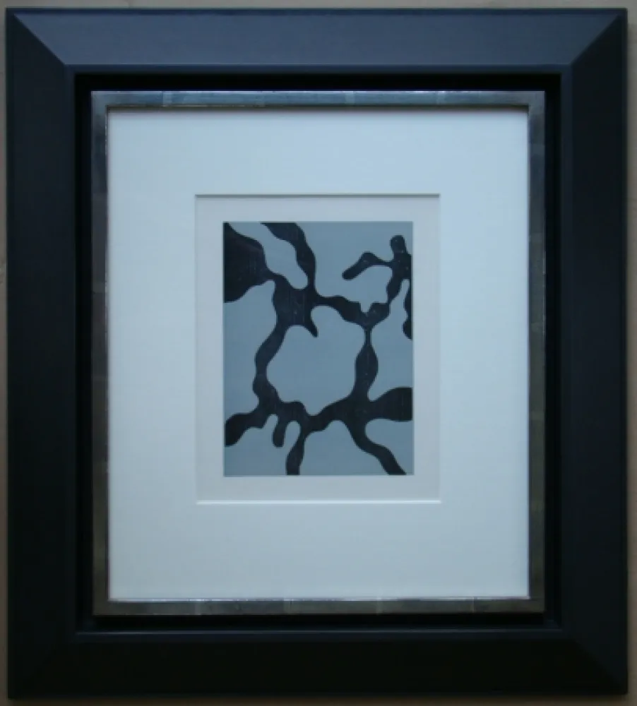 Houtsnede Arp - Géométrie végetale