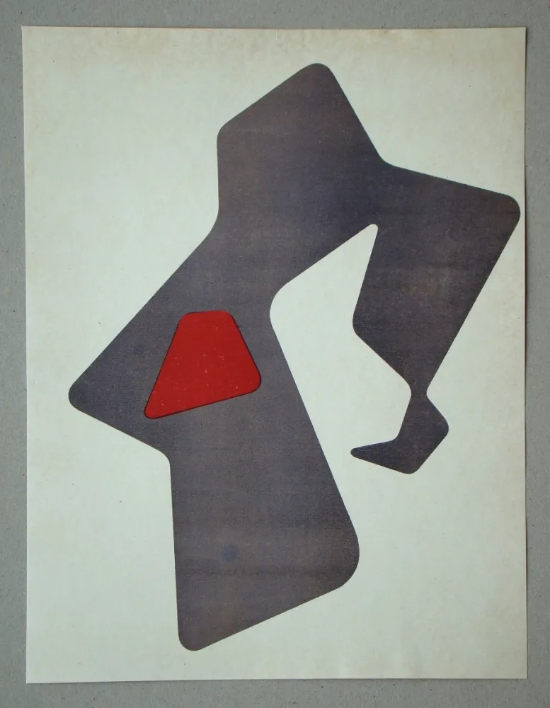 Lithografie Arp - Heaume