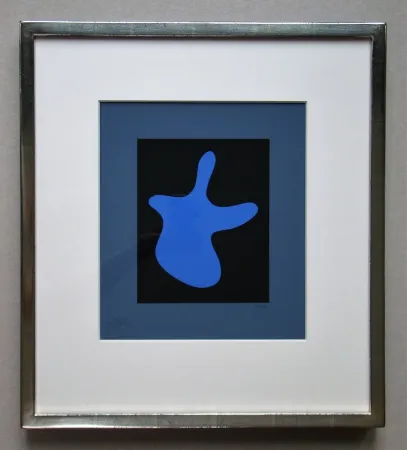 Zeefdruk Arp - La petite poupée de Grasse