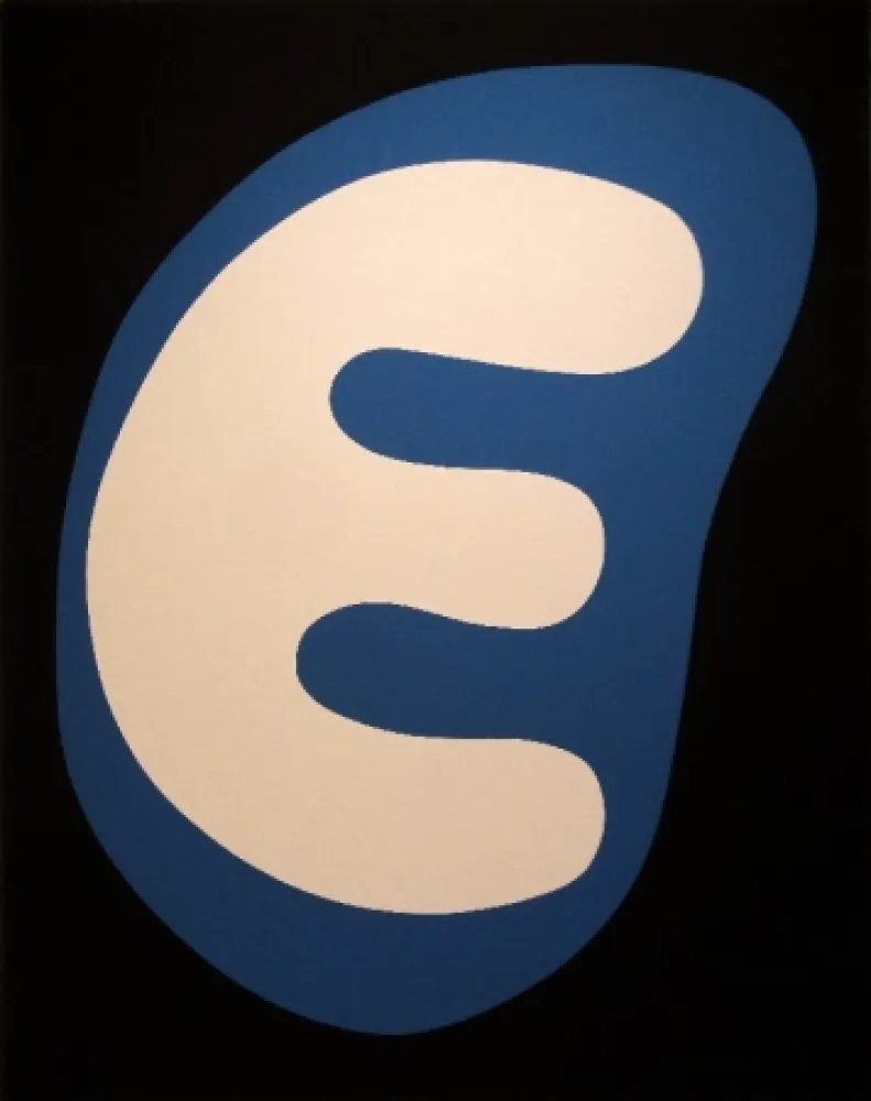 Zeefdruk Arp - Ohne Titel