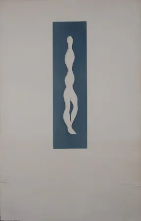 Aquatint Arp - Poupée, c.1960