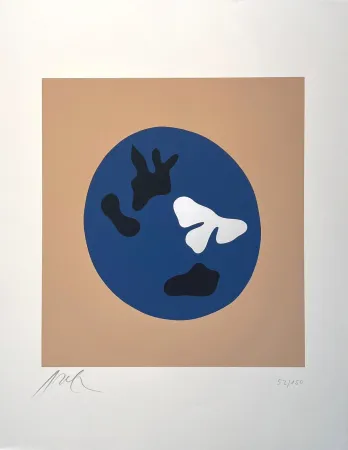 Zeefdruk Arp - Sans titre