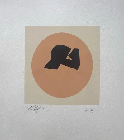 Houtsnede Arp - Soleil recerclé 