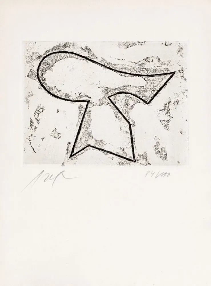 Ets En Aquatint Arp - Untitled