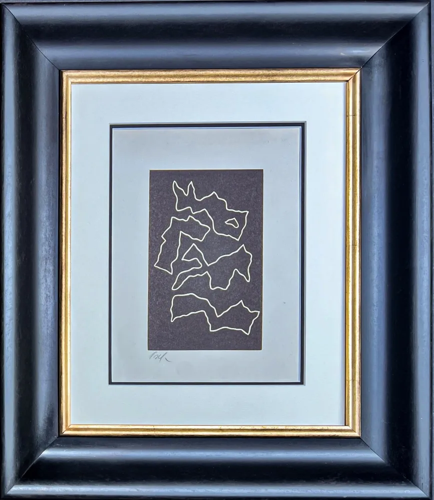 Lithografie Arp - Untitled ( from La Lune and Rodage I )