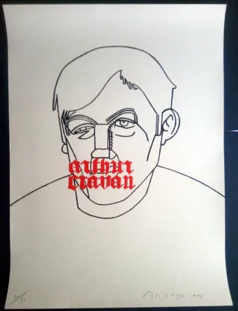 Zeefdruk Arroyo - Arthur Cravan aprés le Combat contre J.Johnson