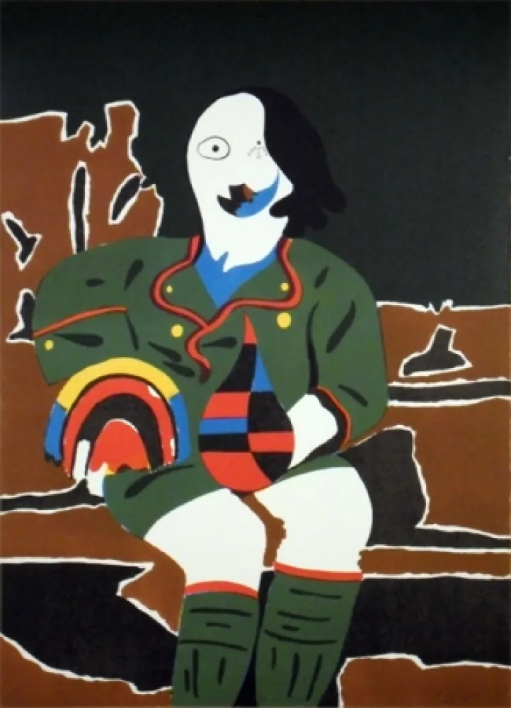 Lithografie Arroyo - Il Pittore di Monaco