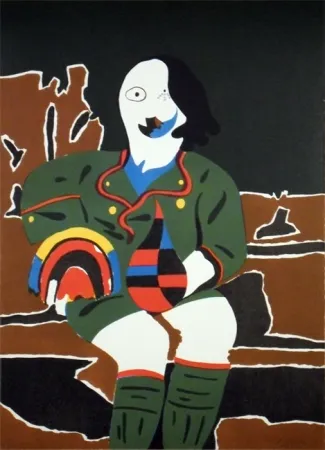 Lithografie Arroyo - Il Pittore di Monaco