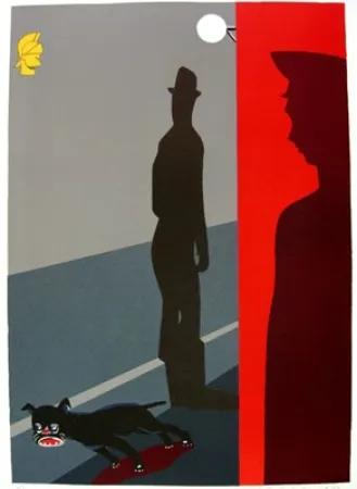 Lithografie Arroyo - LA CARRETERA