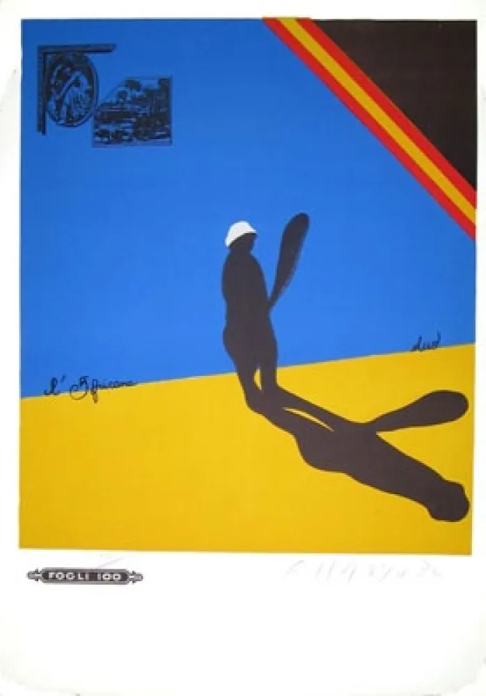 Lithografie Arroyo - L'AFRICANA