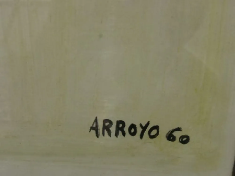 Lithografie Arroyo - MATADOR (Detalle de la firma)