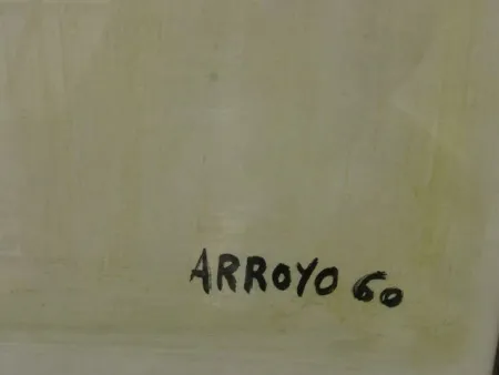 Lithografie Arroyo - MATADOR (Detalle de la firma)