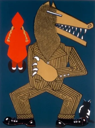 Lithografie Arroyo - Petit chaperon rouge