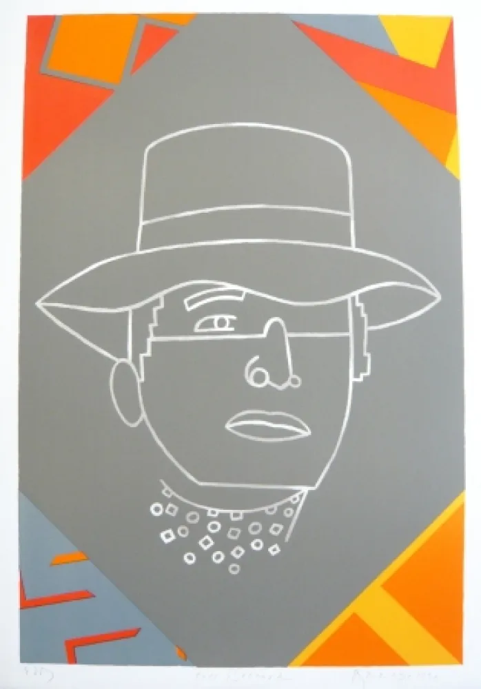 Lithografie Arroyo - Portrait