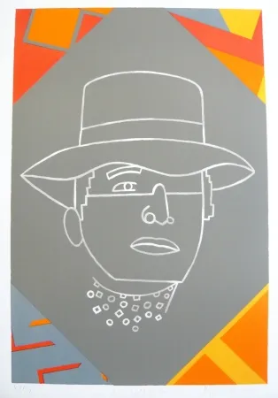 Lithografie Arroyo - Portrait