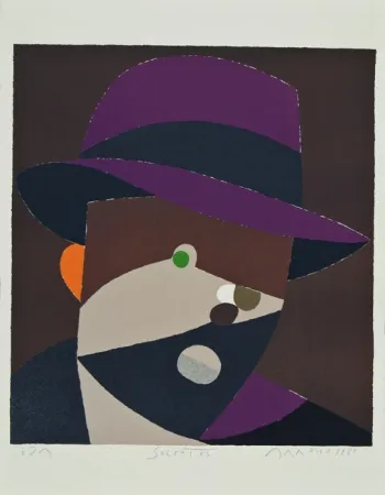 Lithografie Arroyo - Sócrates