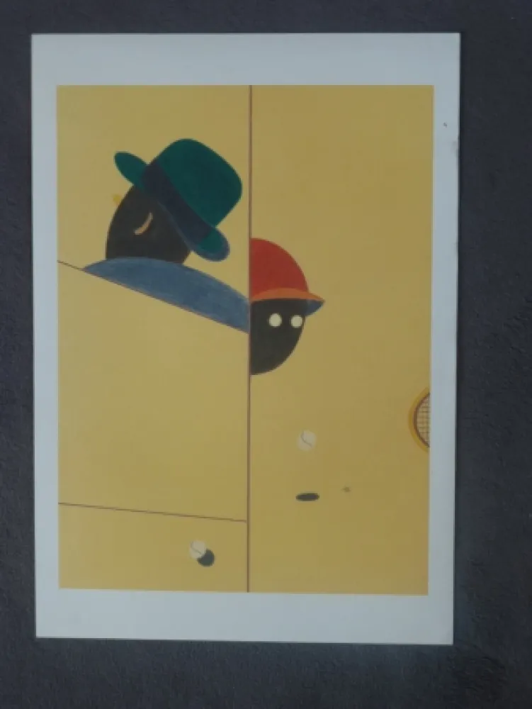 Lithografie Arroyo - Tennis