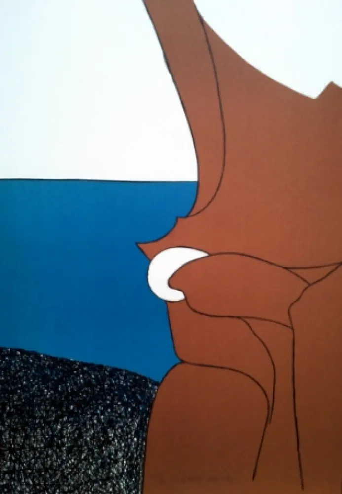 Lithografie Artigas - LE BIJOU BLANC