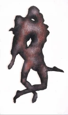 Zeefdruk Artschwager - Liebespaar (Lovers)