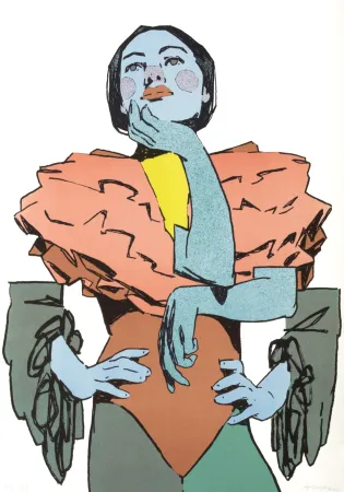 Lithografie Aryz - El festejo-5