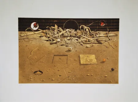 Aquatint Asada - Composition, ca.