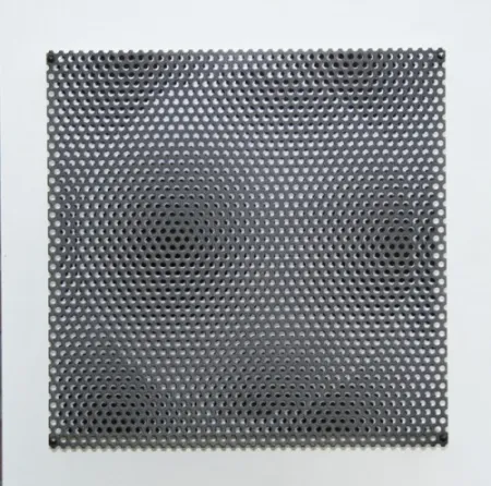 Houtsnede Asis - Vibration grand cercle